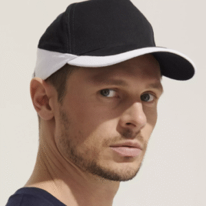 00595 five panel contrasted cap