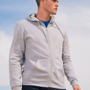 01714 unisex zip hoodie