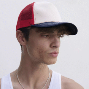 04451 5 panel mesh cap