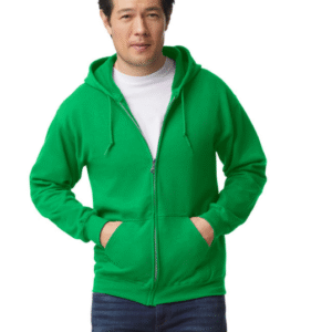 18600 adult full zip hooded sweatshirt