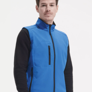 46601 men's sleeveless softshell jacket