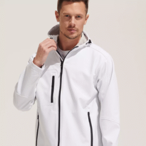 46602 men's hooded softshell